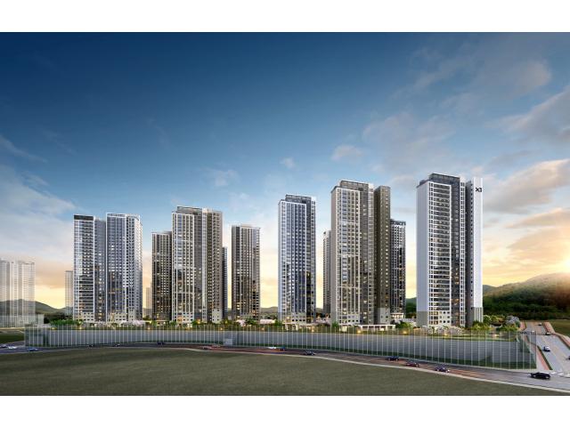 GS건설 ‘아산탕정자이 메트로시티’ 1638가구 분양